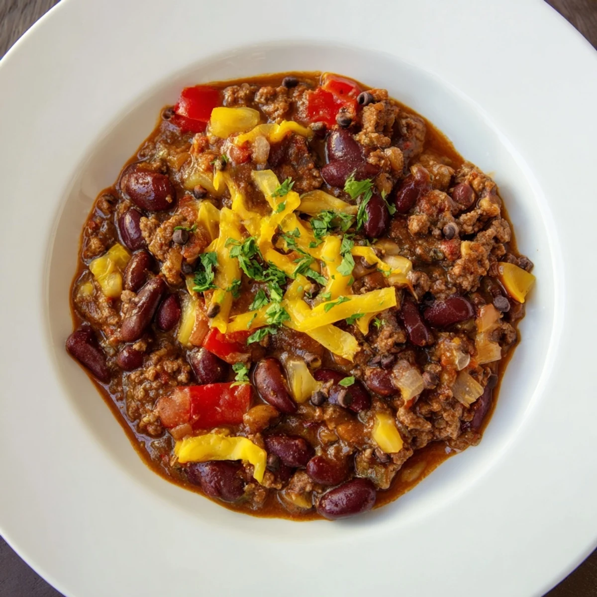 One-Pot Cozy Chocolate Chili