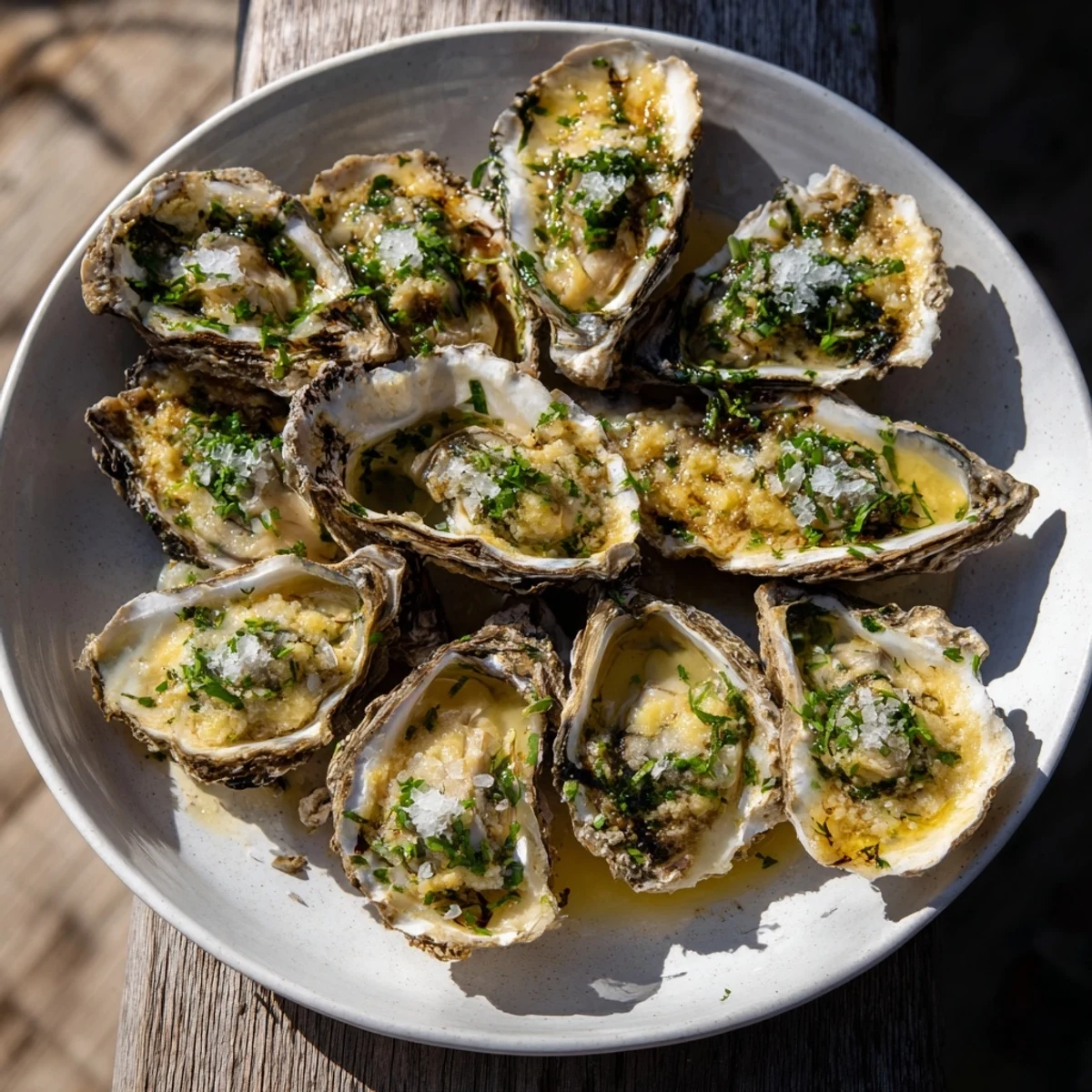 Golden-brown Harbor-Style Seared Scallops glistening, topped with aromatic lemon-dill butter, ready to eat.