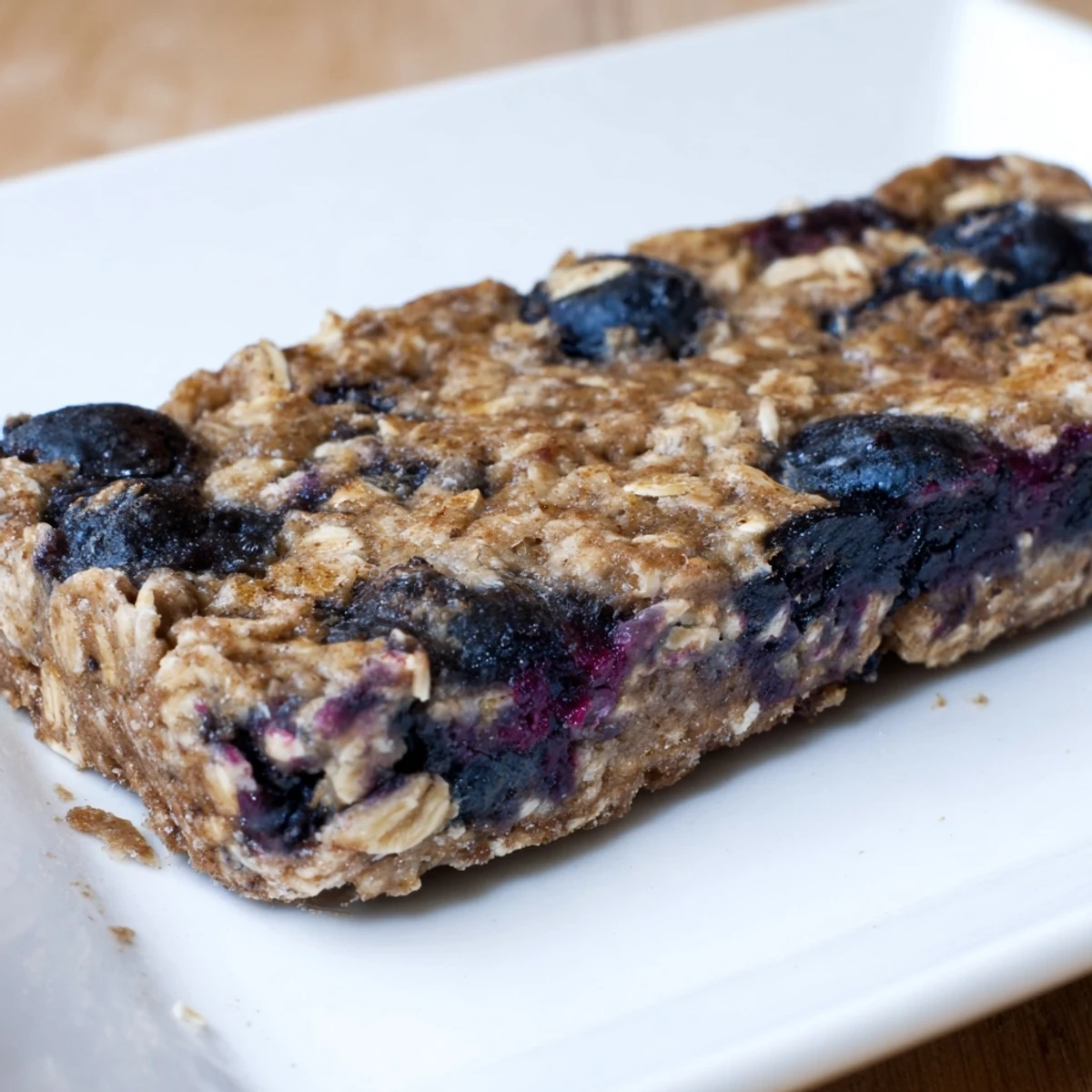Blueberry Banana Oatmeal Bars
