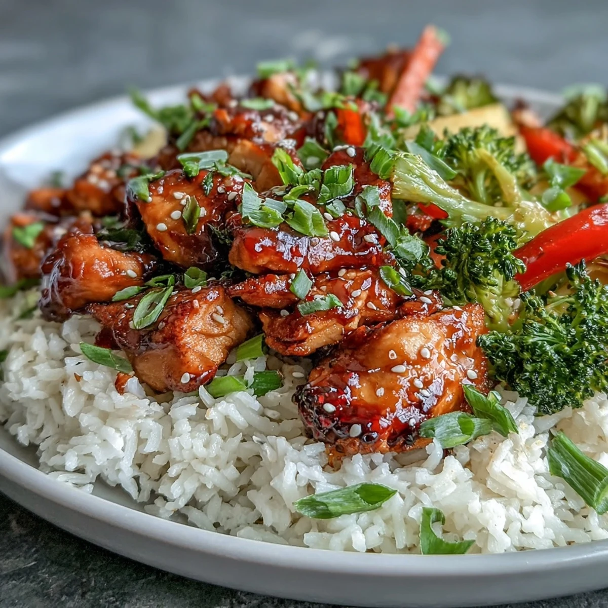 Perfect for easy weeknight dinners, this dairy-free bowl is ready in about 45 minutes, serving four.