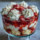 Strawberry Shortcake Trifle