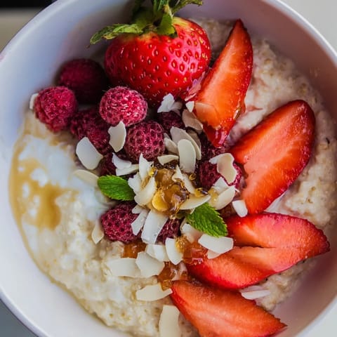 Overnight Oats with Berries