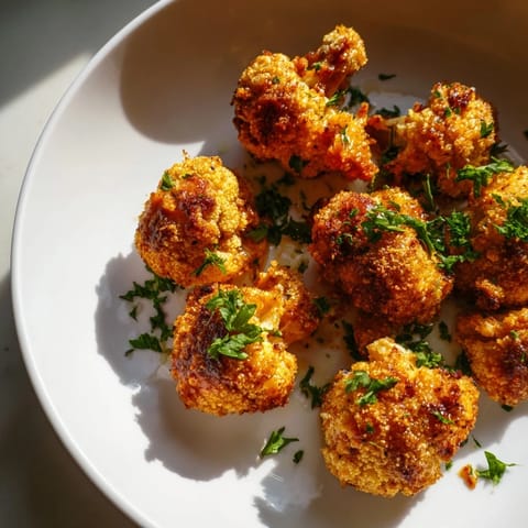 Buffalo Cauliflower Bites