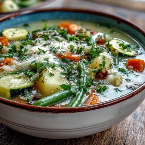 Parmesan Veggie Soup