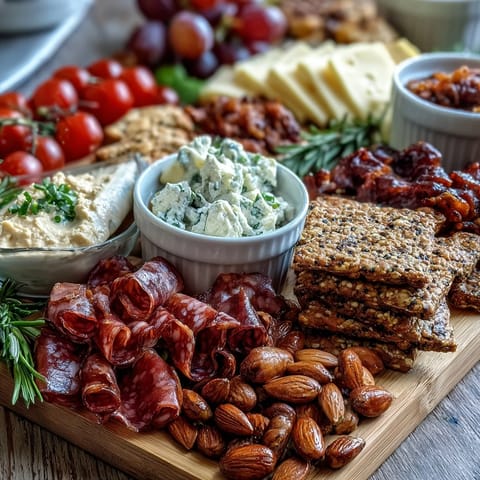 Housewarming Charcuterie Board Dips