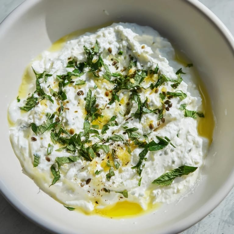 Serve this flavorful Angel Wings Whipped Feta Dip—a smooth, herb-topped dip perfect for entertaining.