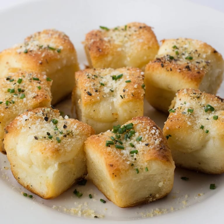 Appetizing photo of fresh Savory Rolls: Crescent Roll Baked Cheese Bites, ready to enjoy with a melty cheese filling and herbs.