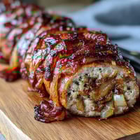 Colorful sheet pan sausage and peppers with juicy Italian sausages and sweet bell peppers, roasted to perfection for a hearty weeknight dinner.